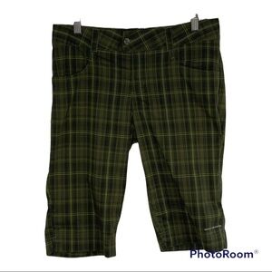 Columbia Titanium Omni-Shade Striped Shorts Sz 6